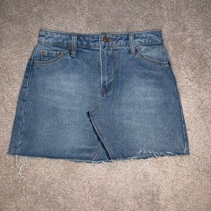 Forever 21 Jean Mini Skirt
